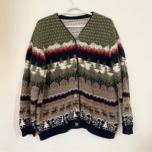 Vintage Northern Reflections Sweater Womens Large